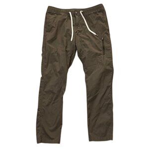 Vuori Green Ripstop Pants Mens Size Large Modern Slim Fit V412